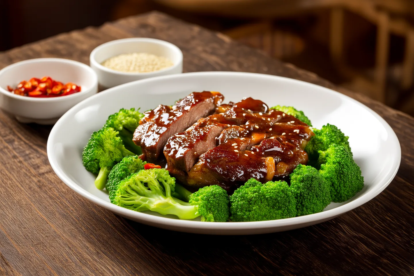 西兰花炒牛肉
