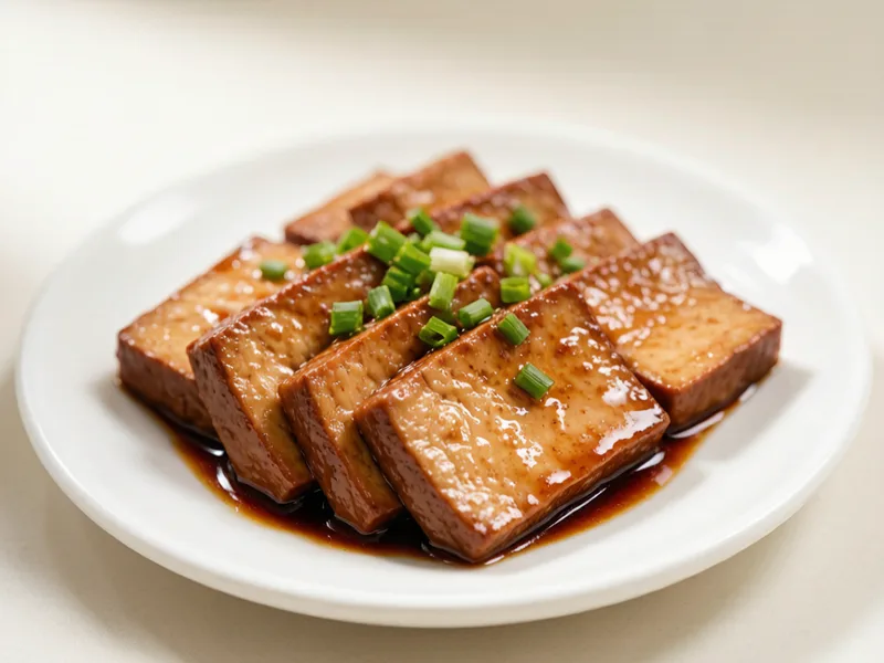 卤豆干