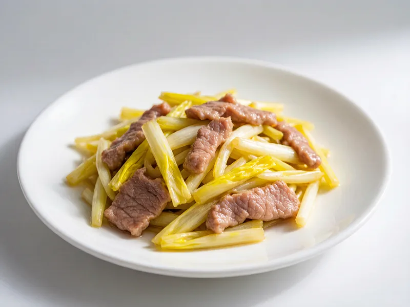 韭黄肉丝