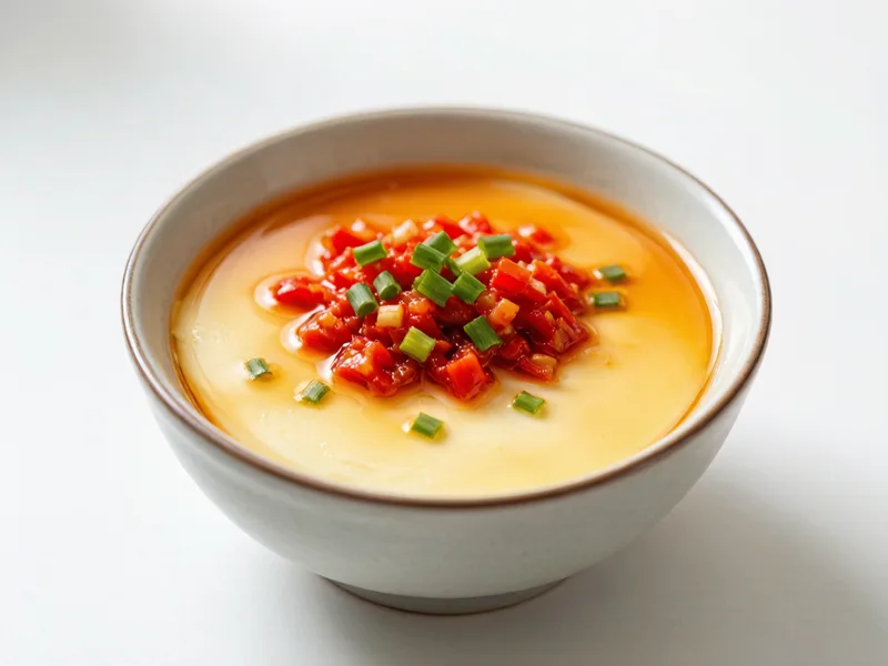 Chopped Chili Steamed Egg