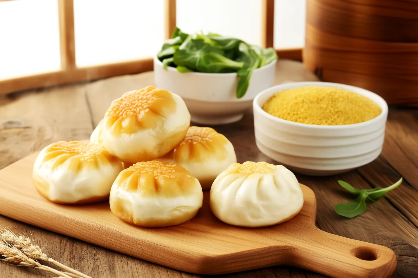 玉米面窝头