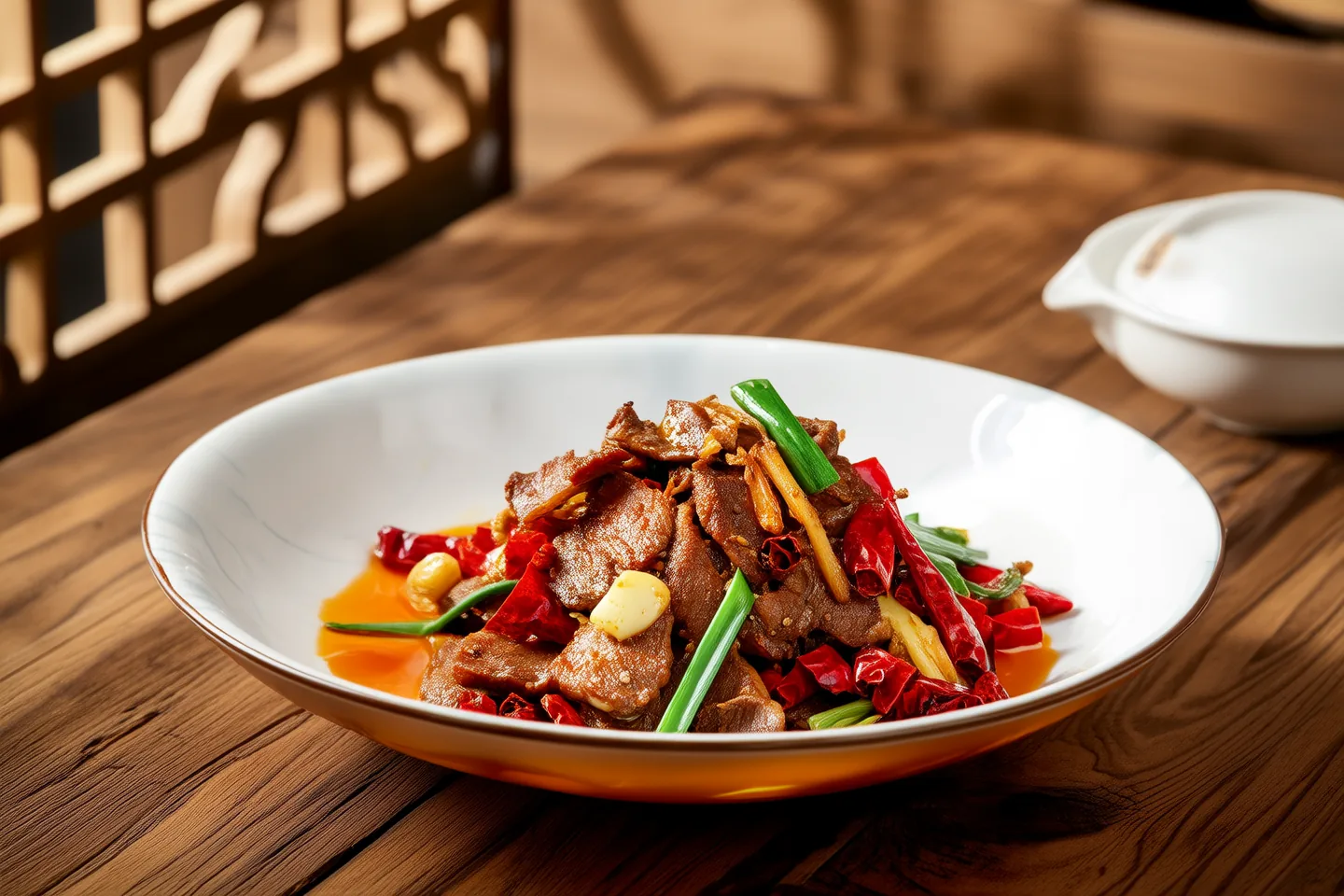 小炒黄牛肉