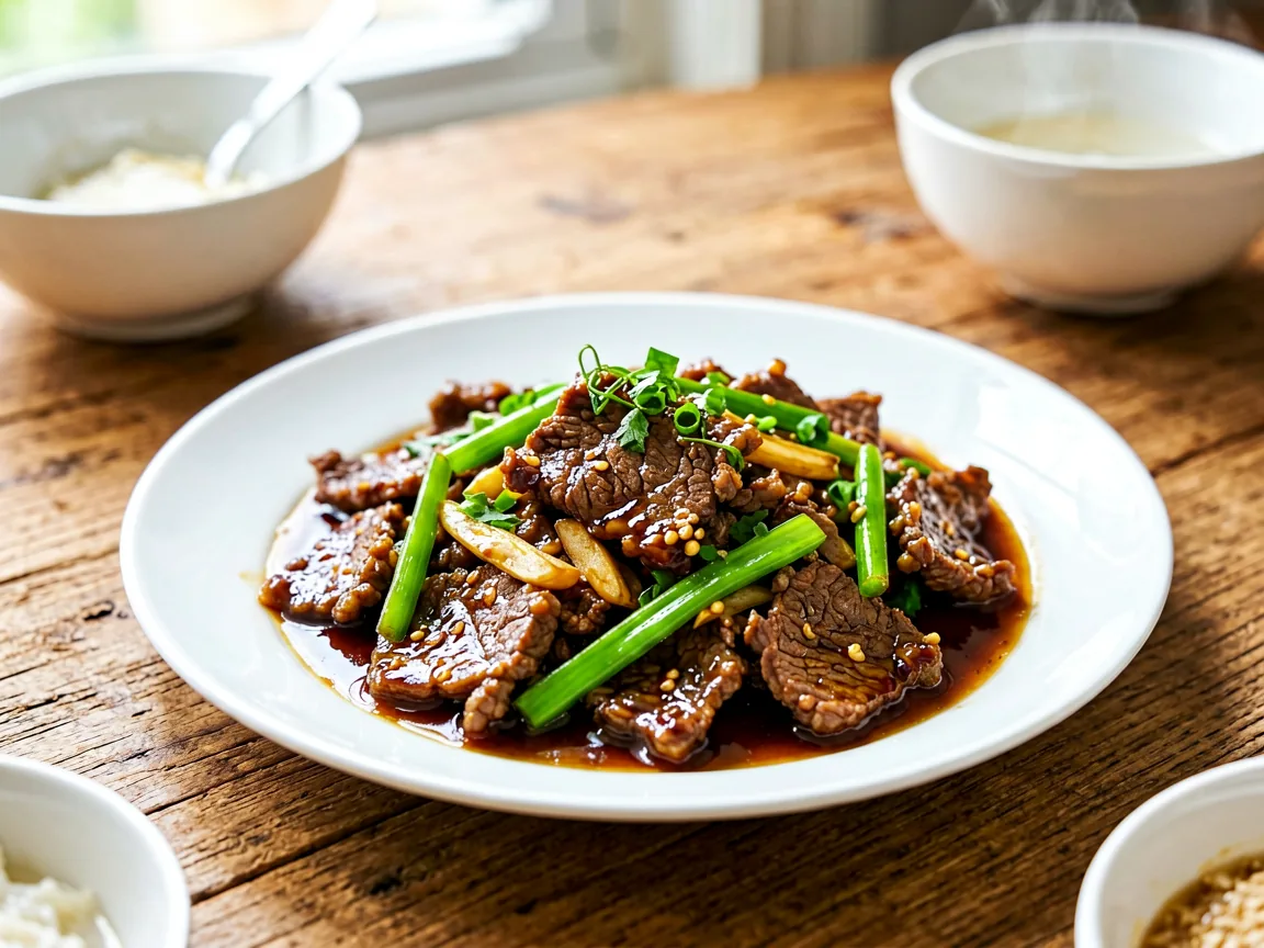 蚝油牛肉