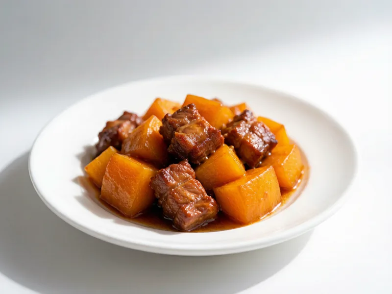 南瓜烧肉