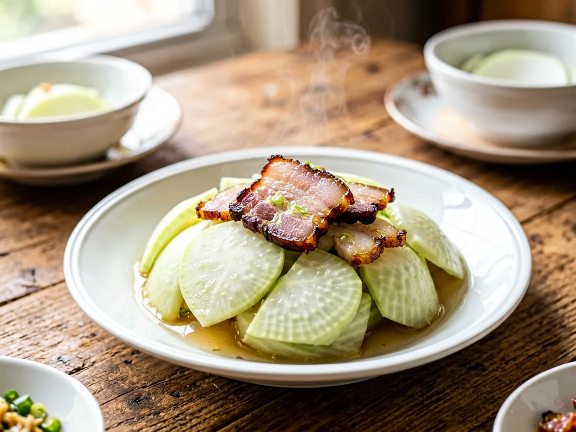 萝卜干炒腊肉