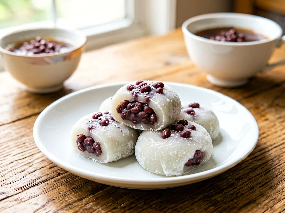 豆沙糯米糍