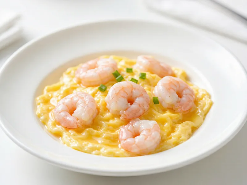 Shrimp Scrambled Eggs | Cantonese-Style, Silky and Sweet