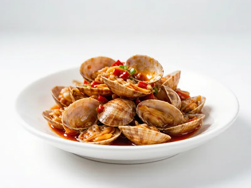 Spicy Stir-Fried Clams