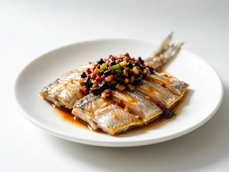 Steamed Ribbonfish with Fermented Black Beans