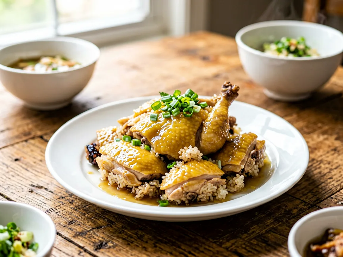 Sticky Rice Chicken (Nuo Mi Ji)